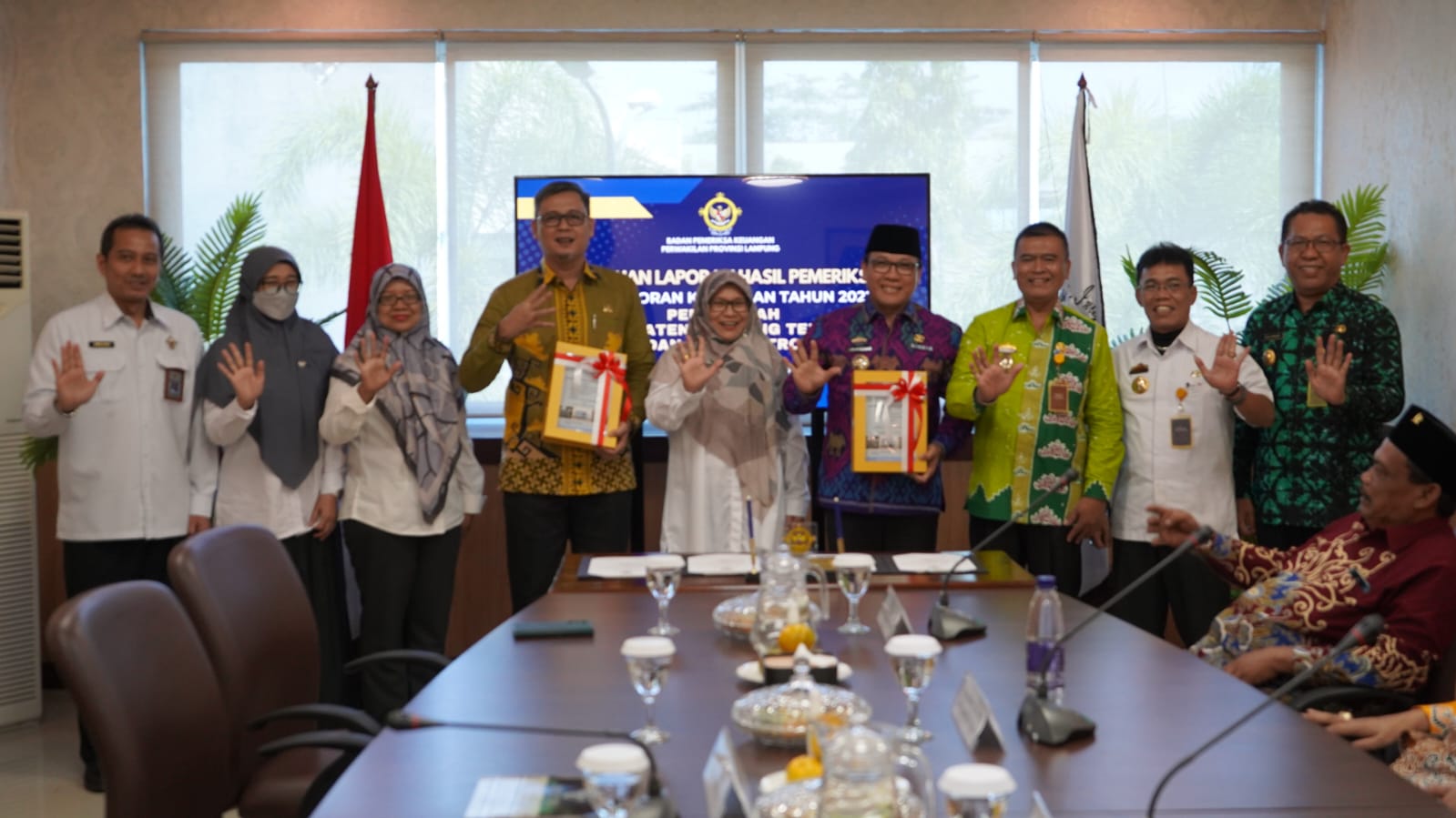 Pemkot Metro Kembali Meraih Penghargaan Wajar Tanpa Pengecualian Dari BPK