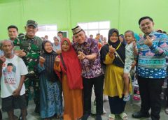 Wali Kota Metro Salurkan Bantuan Pangan Kepada 939 KPM di Hadimulyo Barat