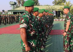 Apel Pengecekan Personel Kodim 0411/KM