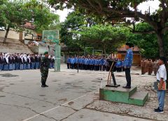 Babinsa Kodim 0411/KM Laksanakan Upacara Hari Pahlawan Nasional 2025