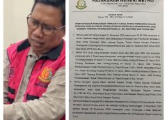 Kejaksaan Negeri Metro Kembali Resmi Menetapkan Mantan Kadis PUTR Sebagai Tersangka