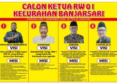 Okta Setia Indrapraja Resmi Menjabat Ketua RW 01 Kelurahan Banjarsari Kecamatan Metro Utara