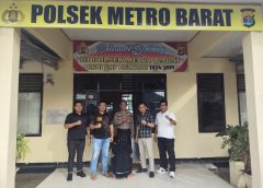 Modus Minta Tolong Antar, Pelaku Curanmor Dibekuk Polsek Metro Barat