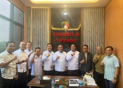 Lsm Kaki Lampung Audensi Bersama Polda Lampung Terkait Sekda Lamteng