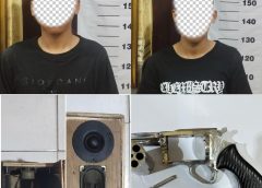 Gerak Cepat, Polres Metro Polda Lampung Amankan Dua Pelaku Pengancaman Bersenjata Api Rakitan