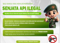 Dandim 0411/KM Instruksikan Jajaran Babinsa Masifkan Imbauan Penyerahan Senpi Ilegal