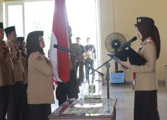 Ketua Kwarda Lampung Lantik Bupati Lamtim Sebagai Ketua Mabicab