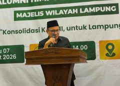 Budiyono Nahkodai KAHMI Lampung, Fokus Perkuat Soliditas Alumni