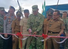 TNI Resmikan Jembatan Perintis Garuda di Pringsewu, Warga Tak Lagi Andalkan Getek