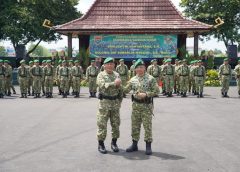 Korem 043/Gatam Gelar Tradisi Penyerahan Pasukan, Tongkat Kepemimpinan Resmi Beralih