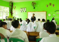 Merambah di Sektor Pendidikan , Tol Bakter Perkuat Komitmen Keselamtan Jalan Tol