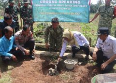 Akselerasi Konektivitas, Kodim 0411/KM Ikuti Ground Breaking Jembatan Perintis Garuda Tahap III & IV secara Virtual