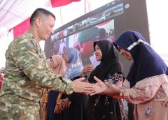 Danrem 043/Gatam Hadiri Ground Breaking Jembatan Garuda, Dorong Peningkatan Ekonomi Warga Lamtim