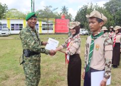 Tutup Pelatihan Korps Kadet RI Semester I Tahun 2026, Kasdim 0411/KM : Jadilah Agen Perubahan Menuju Indonesia Emas 2045