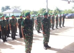 Sertijab Kasdim, Pelepasan Pabung dan Acara Kenaikan Pangkat Anggota Kodim 0411/KM