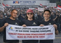 Triga Lampung Akan Laporkan PT KAI Divre IV Tanjungkarang ke Kantor Pusat, Soroti Dugaan Penyalahgunaan Lahan oleh RS Puri Betik Hati