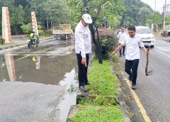 Genangan di Jalan Sudirman Metro Disorot, Sekda Tekankan Gerak Cepat Meski Anggaran Terbatas