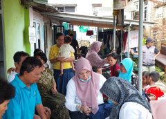 Puskesmas Way Halim Berikan Pelayanan Kesehatan bagi Warga Terdampak Banjir di Jagabaya 1 dan Jagabaya 3