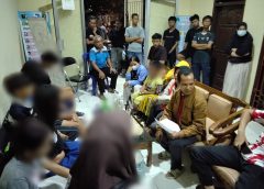 Pol-PP Kota Metro Grebek kostan di Jalan Al-Muttaqim 16c, Tujuh Pelajar Sedang Pesta Miras