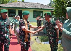 Hadapi Tantangan Global, Danrem 043/Gatam Tekankan Profesionalisme Prajurit Kodim 0424/Tanggamus