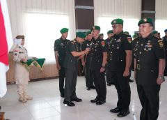 Resmi Berganti! Danrem 043/Gatam Pimpin Langsung Tradisi Penyerahan Jabatan Kasrem, Kasilog serta sertijab Kasiintel