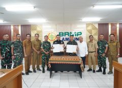 Korem 043/Gatam Siap Kawal Program Cetak Sawah Demi Ketahanan Pangan Nasional