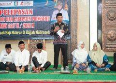 Bupati Pringsewu Lepas Jamaah Calon Haji Tahun 1447 H/2026 M