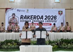 Rakerda 2026 Dibuka, Jihan Tegaskan Pramuka Pilar Pembentukan Generasi Berkarakter