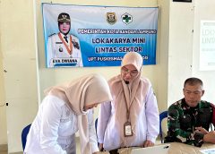 Lokmin Lintas Sektor, Puskesmas Way Kandis Galang Komitmen Bersama Eliminasi TB dan Penurunan Stunting