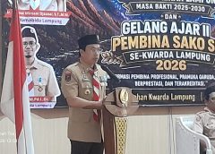 Ketua Kwarda Lampung Apresiasi Sako SIT, Dorong Pramuka Adaptif dan Berbasis Digital