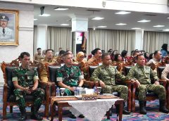 Kasrem 043/Gatam Hadiri Pembukaan KKDN Fakultas Strategi Pertahanan UNHAN RI