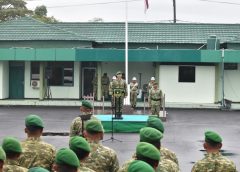 Kasrem 043/Gatam Pimpin Upacara Memperingati Hari Kebangkitan Nasional Ke-118 Tahun 2026
