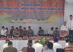 Marga Buay Pemuka Bangsa Raja Negeri Besar Way Kanan Persoalkan Perluasan Register 44 Sungai Muara Dua Dalam Mufakat Agung