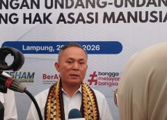 Wamen HAM Mugiyanto Tekankan Partisipasi Publik dalam Revisi UU HAM di Unila