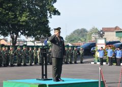 Perkuat Nilai Kebangsaan dan Jaga Keutuhan NKRI, Korem 043/Gatam Gelar Upacara Hari Lahir Pancasila 2026