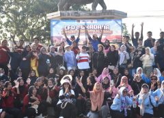 Ela Siti Nuryamah Ikuti Car Free Day dan Senam Bersama SPPG se-Kecamatan Lampung Timur 