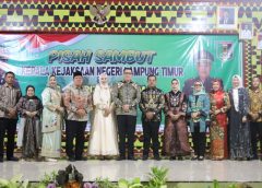 Pisah Sambut Kajari Lamtim, Bupati Ela Apresiasi Pengabdian Dr.Pofrizal dan Sambut Kejari baru Saptono