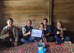 YBM BRILiaN Salurkan Bantuan Pengobatan untuk Balita Penderita Jantung Bocor di Kelumbayan Barat