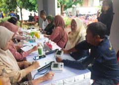 Puskesmas Kemiling Gelar Cek Kesehatan Gratis Bersama Paguyuban Kemiling Bersatu dalam Rangka HUT ke-1