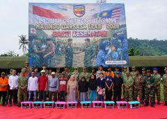 PERKUAT SINERGI PENANGGULANGAN BENCANA, ASOPS PANGLIMA TNI TUTUP LATGABMA MALINDO DARSASA 12 AB/2026 DI LAMPUNG