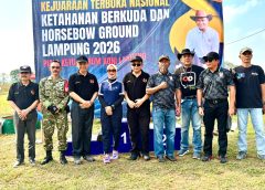 KONI Lampung Gelar Kejurnas Ketahanan Berkuda dan Horsebow, Kota Baru Disiapkan Jadi Sport Center
