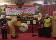 Rafieq Wakil Walikota Metro, Buka Musda VI GOW Kota Metro 