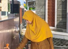 Tenaga Kesehatan Lingkungan Puskesmas Rajabasa Indah Laksanakan Inspeksi Kesehatan Lingkungan di Fasilitas Umum