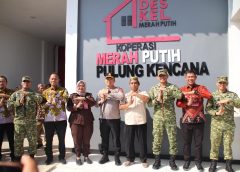 Danrem 043/Gatam Dampingi Pangdam XXI/RI Tinjau KDKMP Pulung Kencana