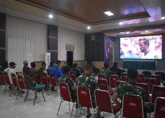 Korem 043/Gatam Jadikan Nobar Piala Dunia 2026 Ajang Silaturahmi Dengan Masyarakat 