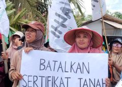 Warga Lamtim Gelar Mimbar Rakyat, Desak Pengusutan Mafia Tanah 