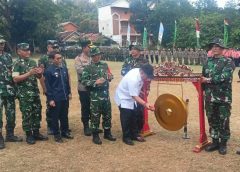 TMMD Ke-129 Resmi Digelar di Bandar Lampung dan Lampung Utara, Korem 043/Gatam Percepat Pembangunan untuk Kesejahteraan Masyarakat