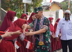 Danrem 043/Gatam Turun Langsung ke Pinang Jaya, Pastikan TMMD Ke-129 Beri Manfaat Nyata Buat Warga