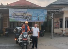 Lurah Hadimulyo Barat dan Petugas Sokli atau Operator Sampah Saling Bersinergi