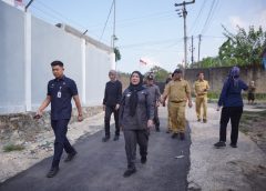 Wali Kota Bandar Lampung Eva Dwiana Tinjau Hasil Perbaikan Jalan Wala Kuba di Way Laga